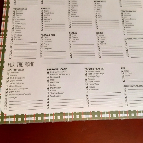 🆕️ Magnetic Grocery Shopping Planner - Picture 3 of 4